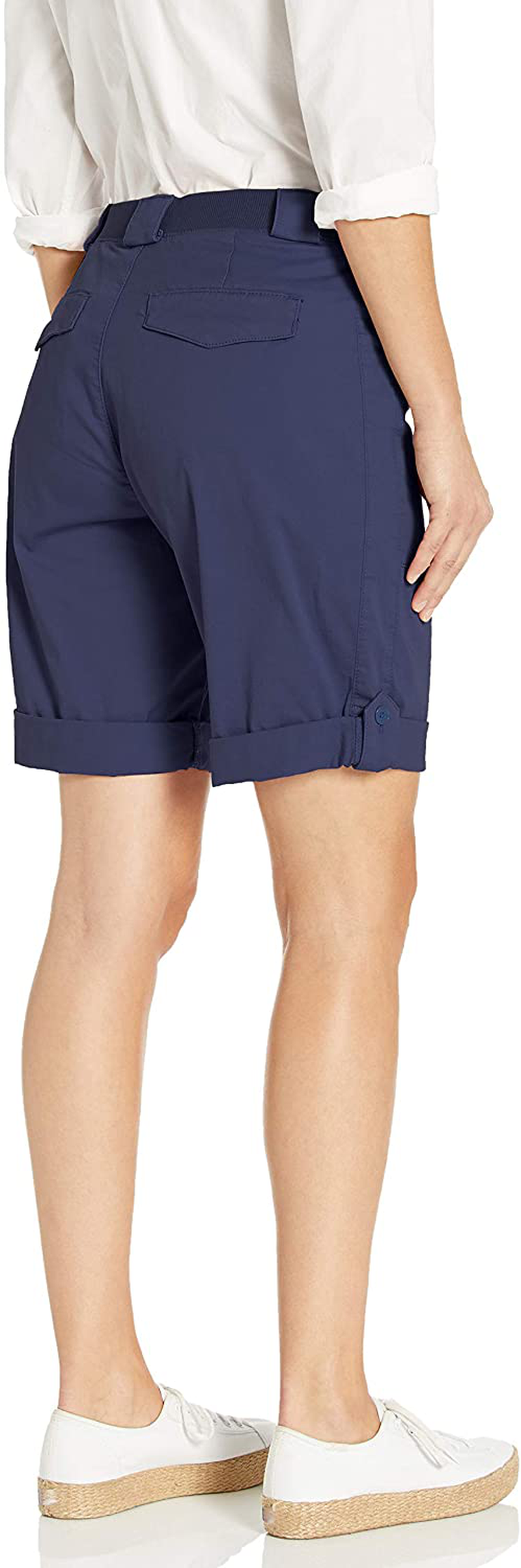 Lee Women'S Flex-To-Go Relaxed Fit Utility Bermuda Short Apparel & Accessories > Clothing > Shorts Kylie Max