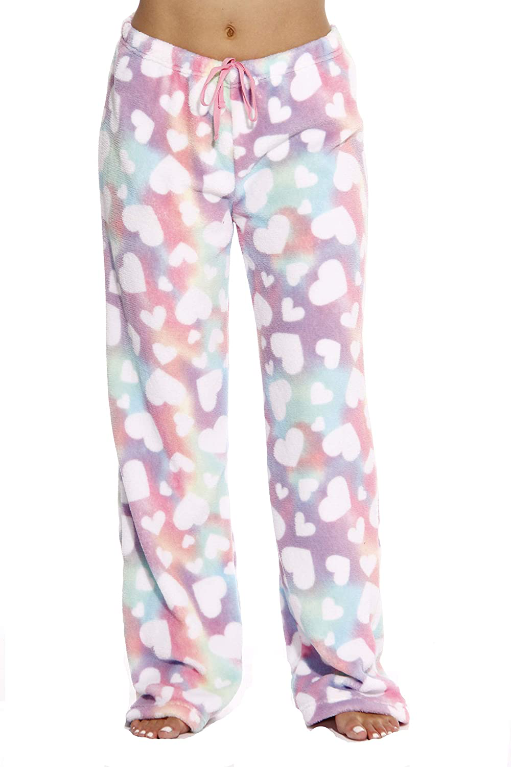 Just Love Women'S Cute Character Print Plush Pajama Pants - Petite to plus Size Apparel & Accessories > Clothing > Sleepwear & Loungewear > Pajamas Kylie Max