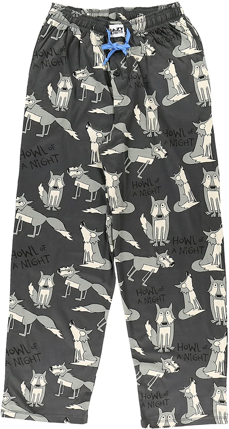 Lazy One Pajama Pants for Men, Men'S Separate Bottoms, Lounge Pants, Funny, Humorous Apparel & Accessories > Clothing > Sleepwear & Loungewear > Pajamas Kylie Max