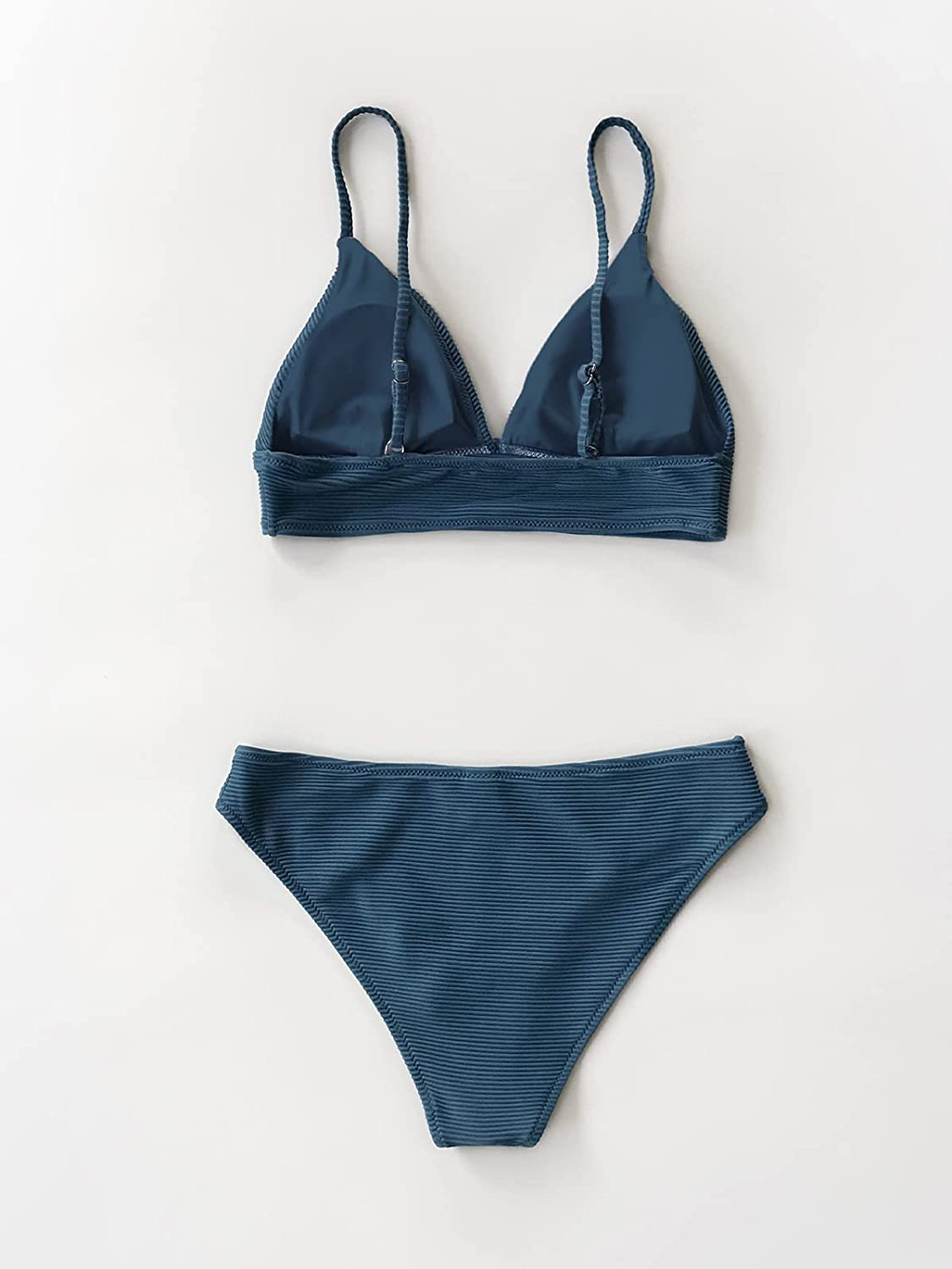 CUPSHE Women's Bikini Triangle Sexy Solid Two Piece Bathing Suit Apparel & Accessories > Clothing > Swimwear CUPSHE