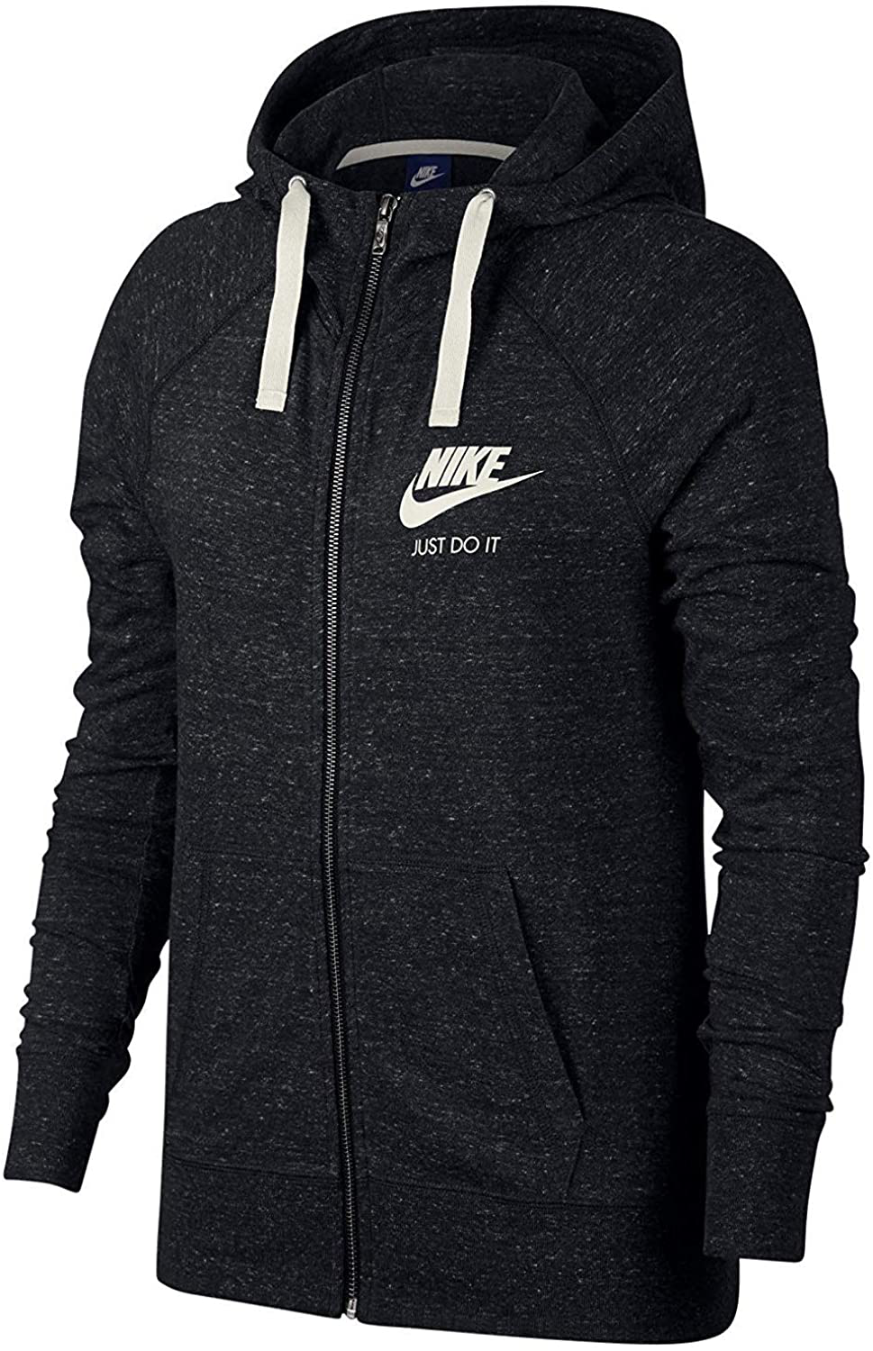 Nike Women'S Sportswear Gym Vintage Full-Zip Hoodie Apparel & Accessories > Clothing > Activewear Kylie Max