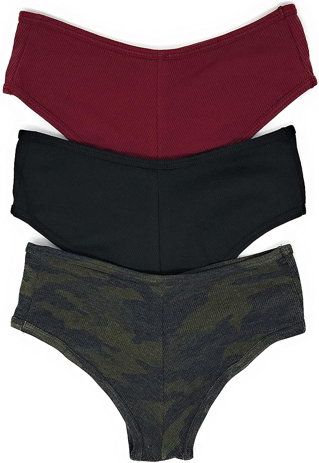 Victoria'S Secret Pink Cheekster Panty Set of 3 Apparel & Accessories > Clothing > Underwear & Socks > Underwear Victoria's Secret