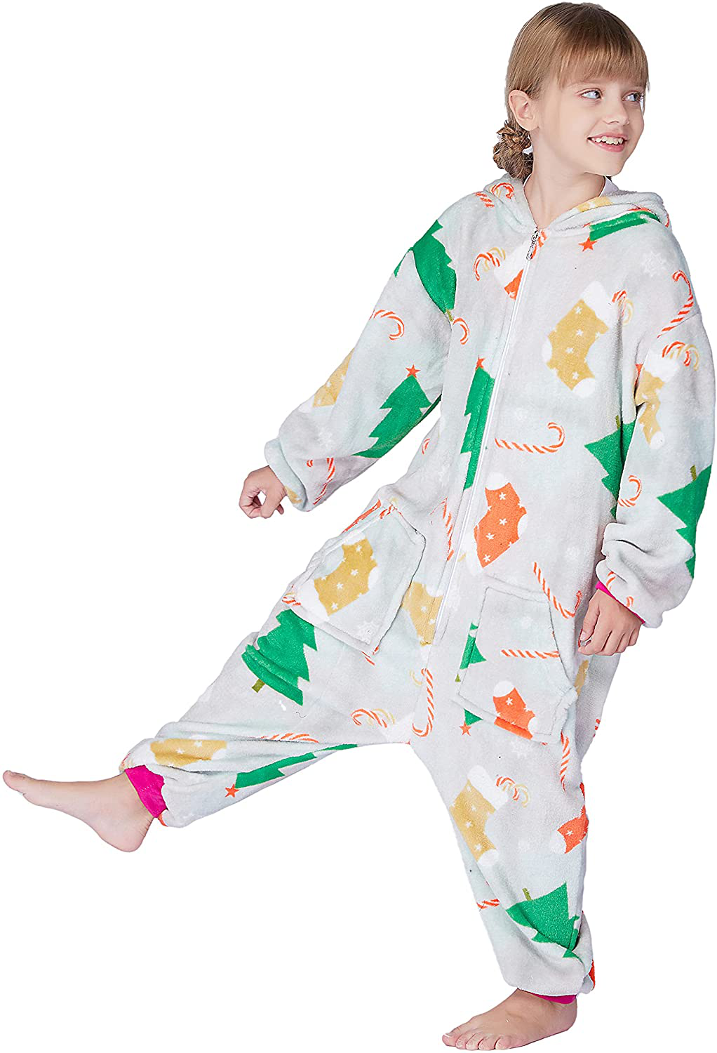 Soft Hooded Onesies Pajamas Costume, Halloween Pajamas Gifts for Girls Apparel & Accessories > Clothing > Sleepwear & Loungewear > Pajamas Kylie Max