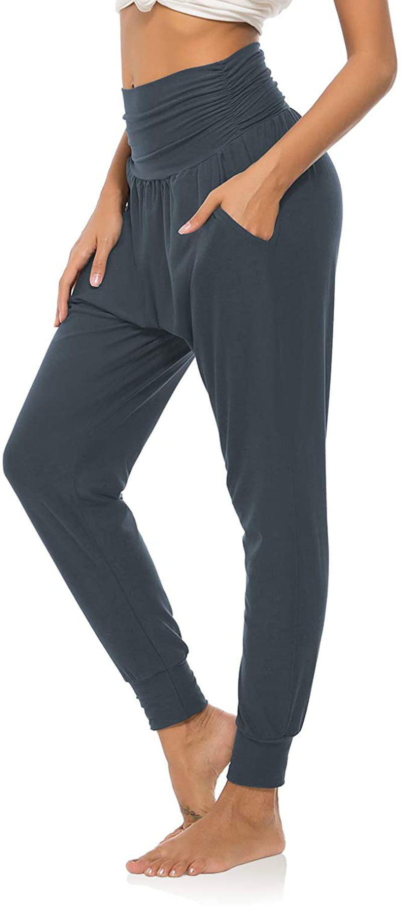 DIBAOLONG Womens Yoga Sweatpants Loose Workout Joggers Pants Comfy Lounge Pants with Pockets Apparel & Accessories > Clothing > Activewear Kylie Max