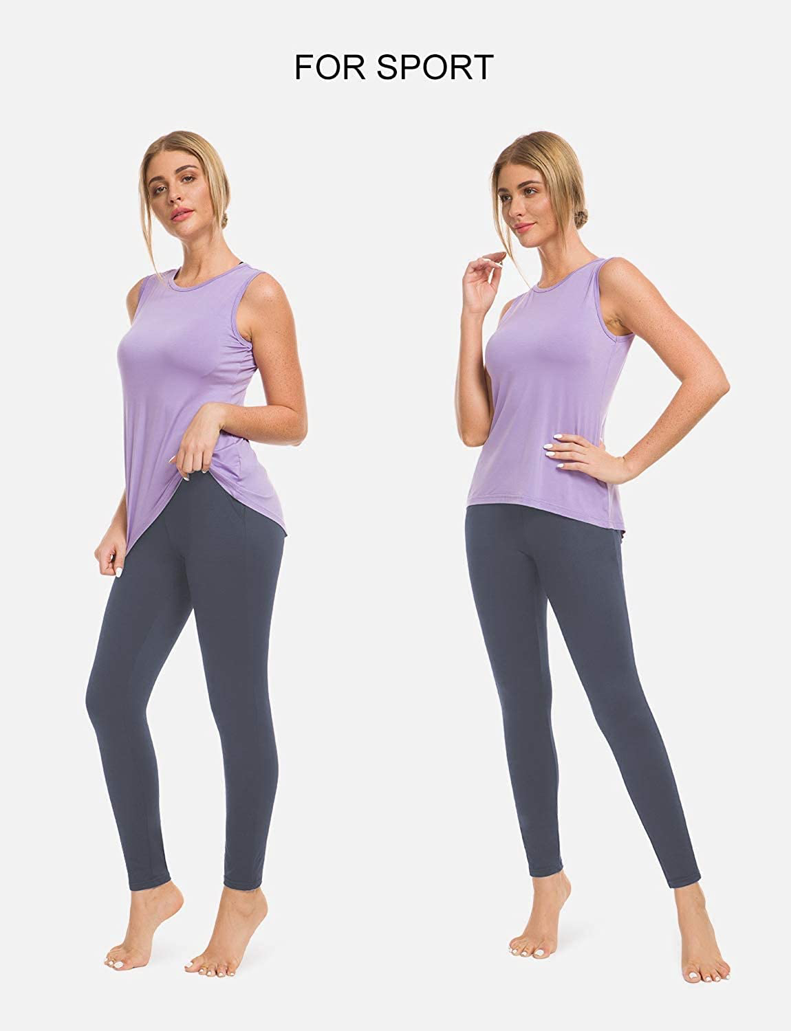 Bamans Women's Skinny Leg Work Pull on Slim Stretch Yoga Dress Pants w/Tummy Control Apparel & Accessories > Clothing > Activewear KYLIE MAX