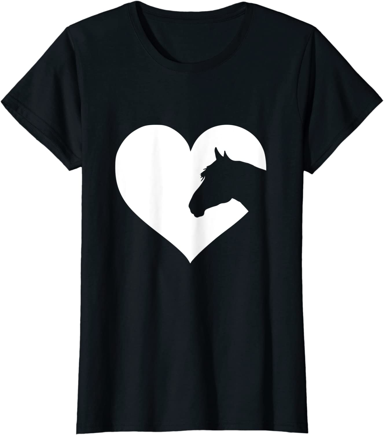 Horse lover T-Shirt gift for girls & women who love horses T-Shirt Arts & Entertainment > Party & Celebration > Gift Giving Unknown Black Women 3XL