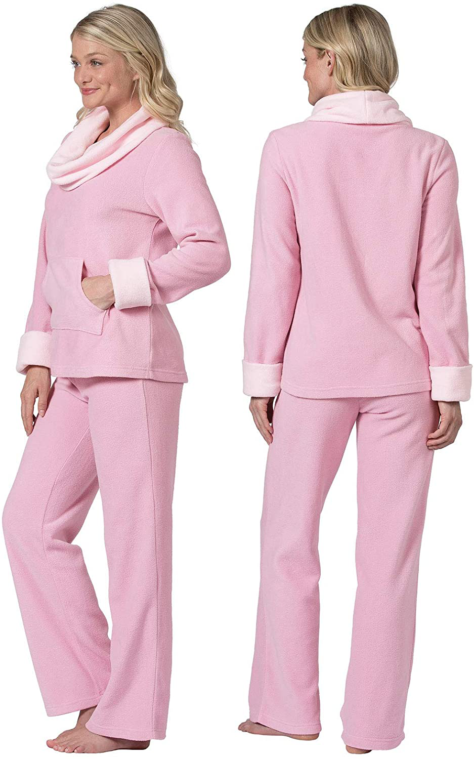 Pajamagram Soft Fleece Pajamas Women - Womens Pajama Sets Apparel & Accessories > Clothing > Sleepwear & Loungewear > Pajamas Kylie Max
