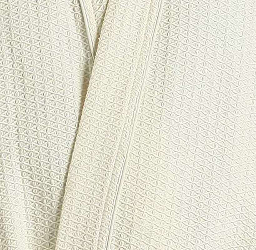 MONARCH Diamond Waffle Spa Kimono Robe - Soft Light Hotel Bathrobe Cypress Apparel & Accessories > Clothing > Sleepwear & Loungewear > Robes Kylie Max