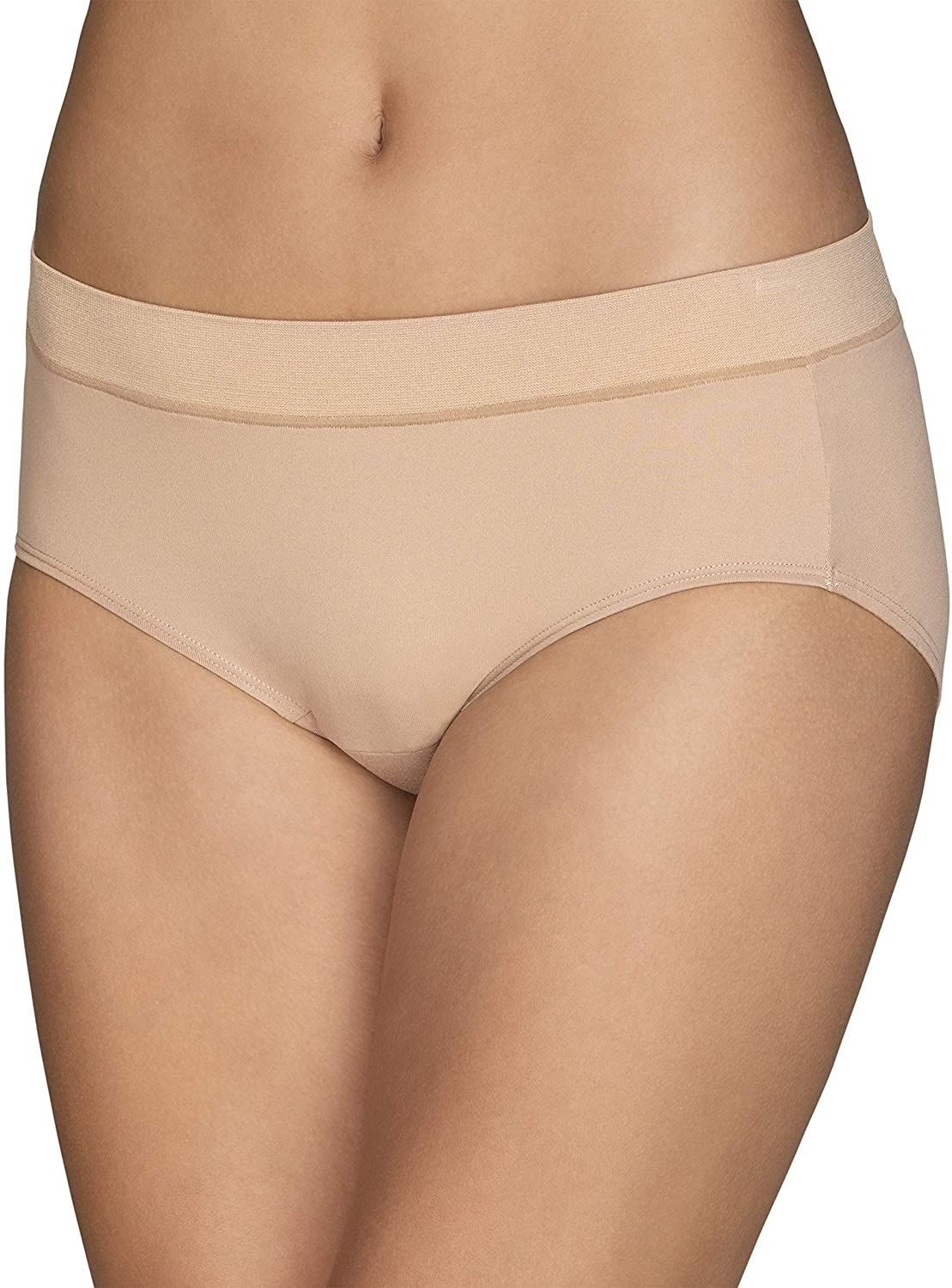 Vanity Fair Women'S beyond Comfort Seamless Waist Panties Apparel & Accessories > Clothing > Underwear & Socks > Underwear Vanity Fair Hipster - Neutral Hipster 8