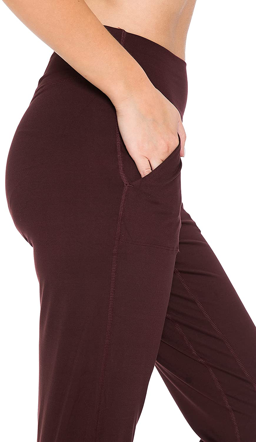 Leggings Depot Women'S Printed Solid Activewear Jogger Track Cuff Sweatpants Apparel & Accessories > Clothing > Activewear Kylie Max