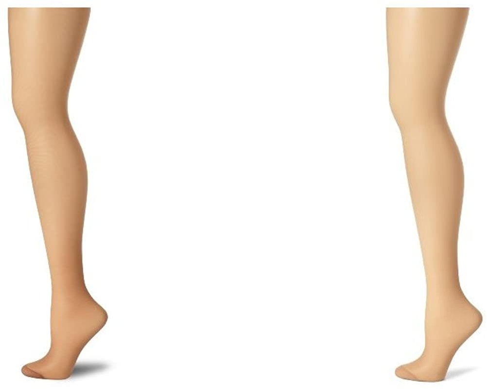 Hanes Women'S Control Top Reinforced Toe Silk Reflections Panty Hose Apparel & Accessories > Clothing > Underwear & Socks > Shapewear Hanes