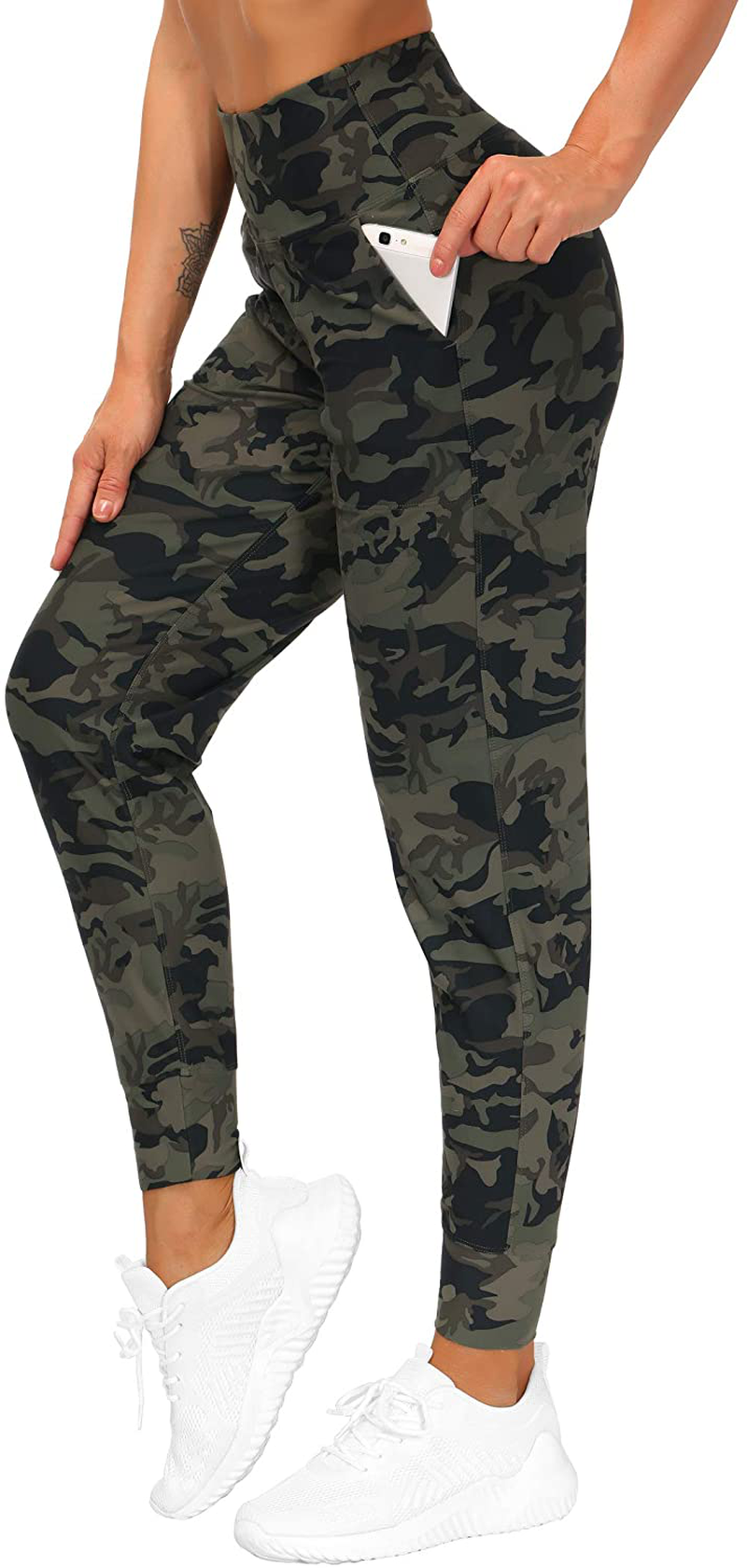 THE GYM PEOPLE Women'S Joggers Pants Lightweight Athletic Leggings Tapered Lounge Pants for Workout, Yoga, Running Apparel & Accessories > Clothing > Activewear Kylie Max