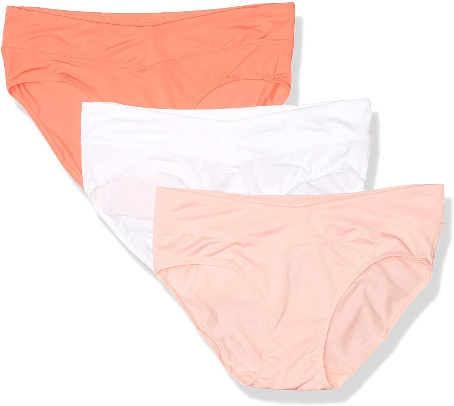 Warner'S Women'S Blissful Benefits No Muffin Top 3 Pack Hipster Panties Apparel & Accessories > Clothing > Underwear & Socks > Underwear Warner's