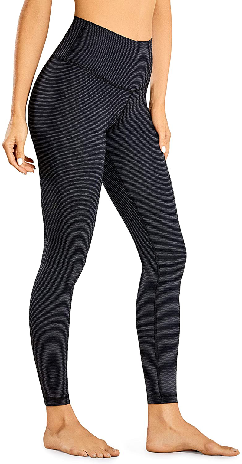 CRZ YOGA Women's Naked Feeling Yoga Pants 25 Inches - 7/8 High Waisted Workout Leggings Apparel & Accessories > Clothing > Activewear CRZ YOGA