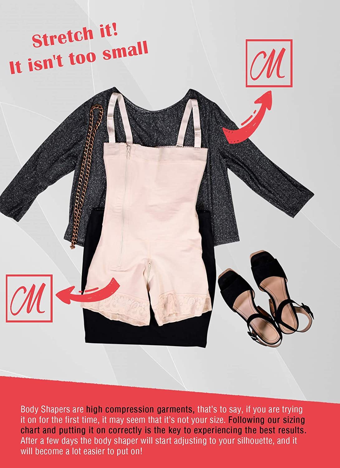 MARIAE 9434 Hip Hugger Slimming Body Shaper for Women | Fajas Colombianas Moldeadoras Apparel & Accessories > Clothing > Underwear & Socks > Underwear MARIAE FAJAS