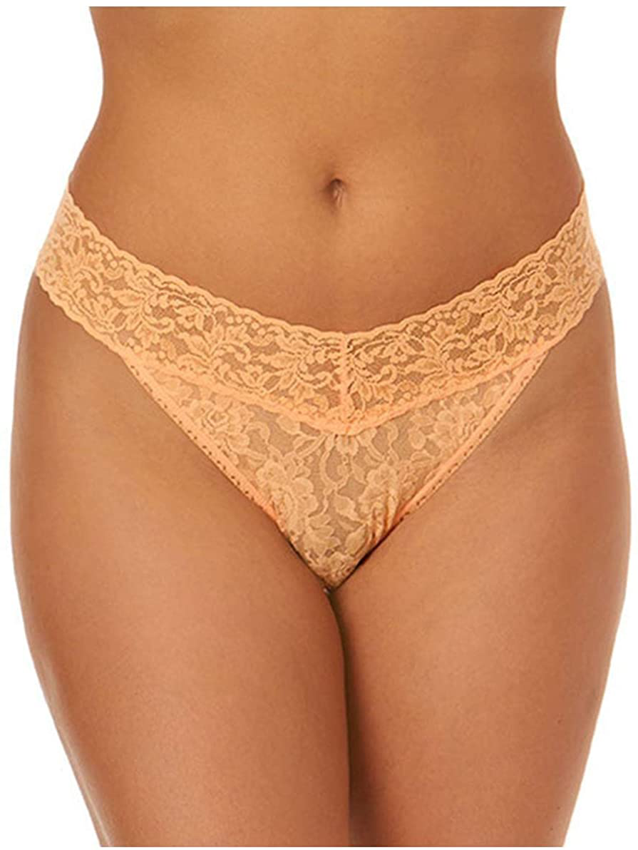 hanky panky Women's Signature Lace Original Rise Thong Apparel & Accessories > Clothing > Underwear & Socks > Underwear hanky panky