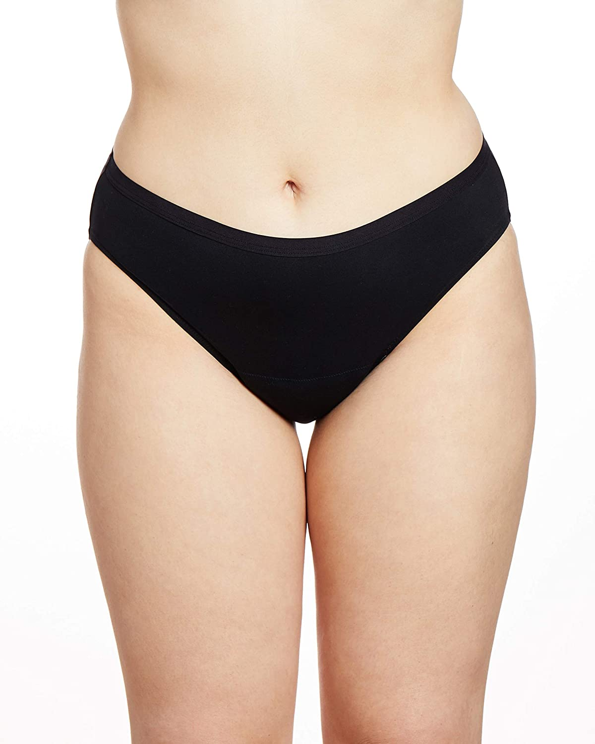 Speax by Thinx Bikini Women'S Underwear for Bladder Leak Protection | Incontinence Underwear for Women | Moderate Absorbency Apparel & Accessories > Clothing > Underwear & Socks > Underwear Speax Black X-Large (Pack of 1)