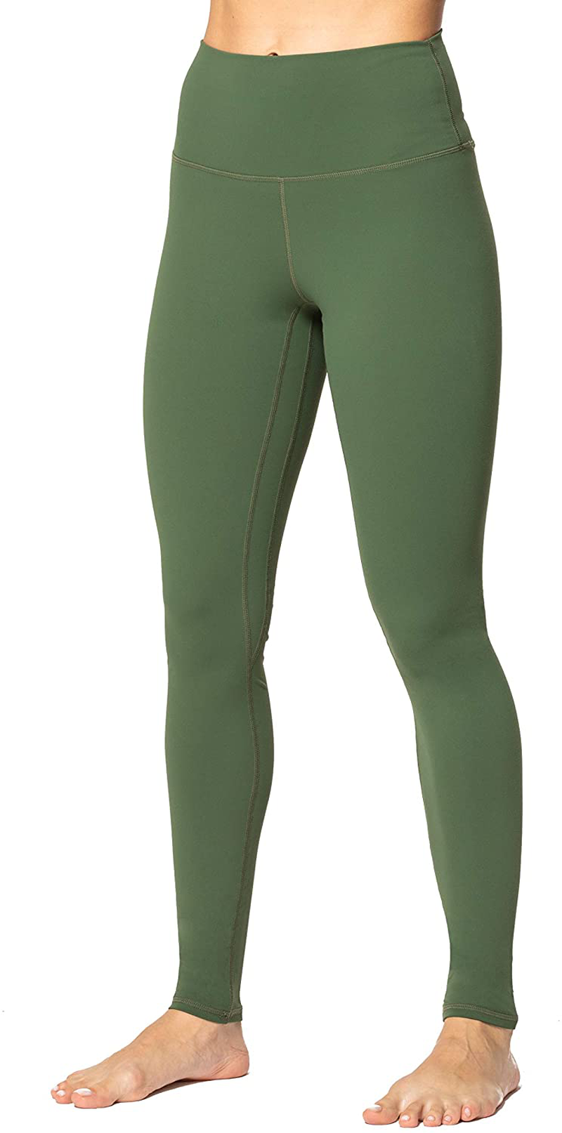 Sunzel Workout Leggings for Women, Squat Proof High Waisted Yoga Pants 4 Way Stretch, Buttery Soft Apparel & Accessories > Clothing > Activewear Sunzel Olive Green X-Small