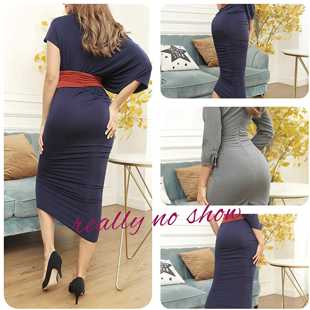 GRANKEE Women's Breathable Seamless Thong Panties No Show Underwear Pack Apparel & Accessories > Clothing > Underwear & Socks > Underwear GRANKEE