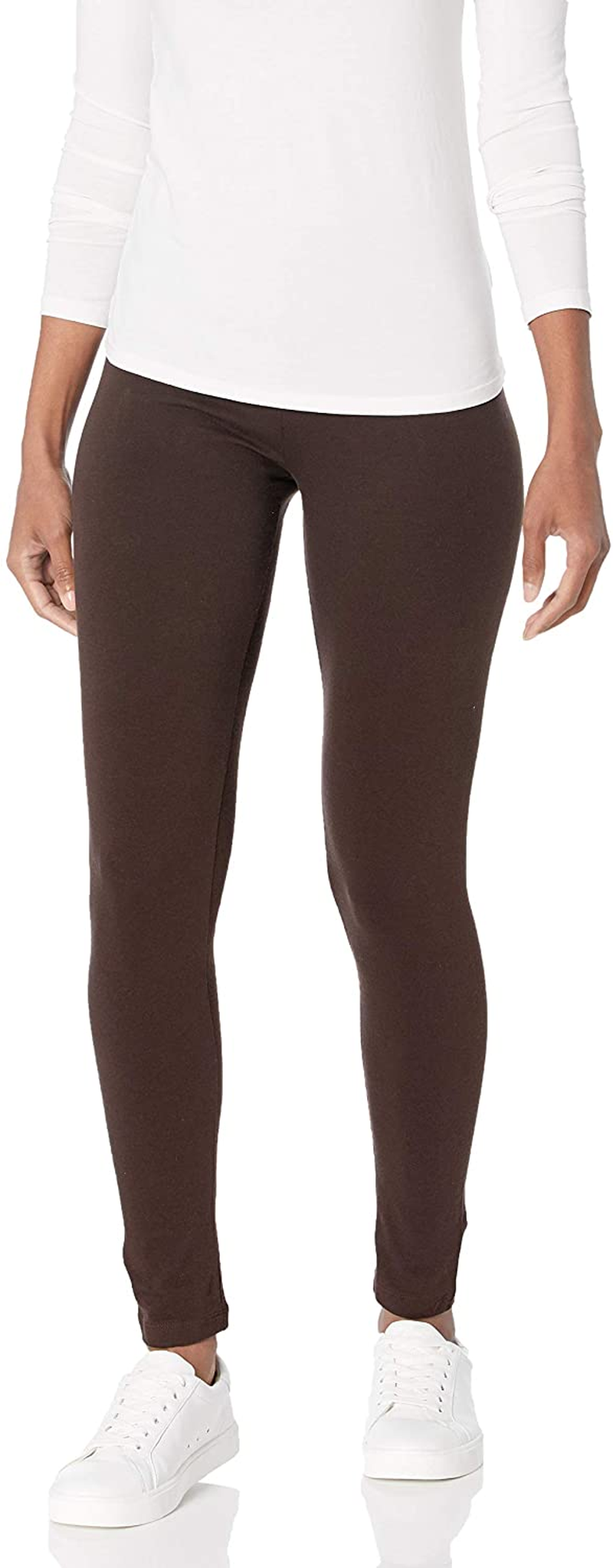 No Nonsense Women'S Cotton Legging Apparel & Accessories > Clothing > Underwear & Socks > Shapewear No Nonsense Espresso Small