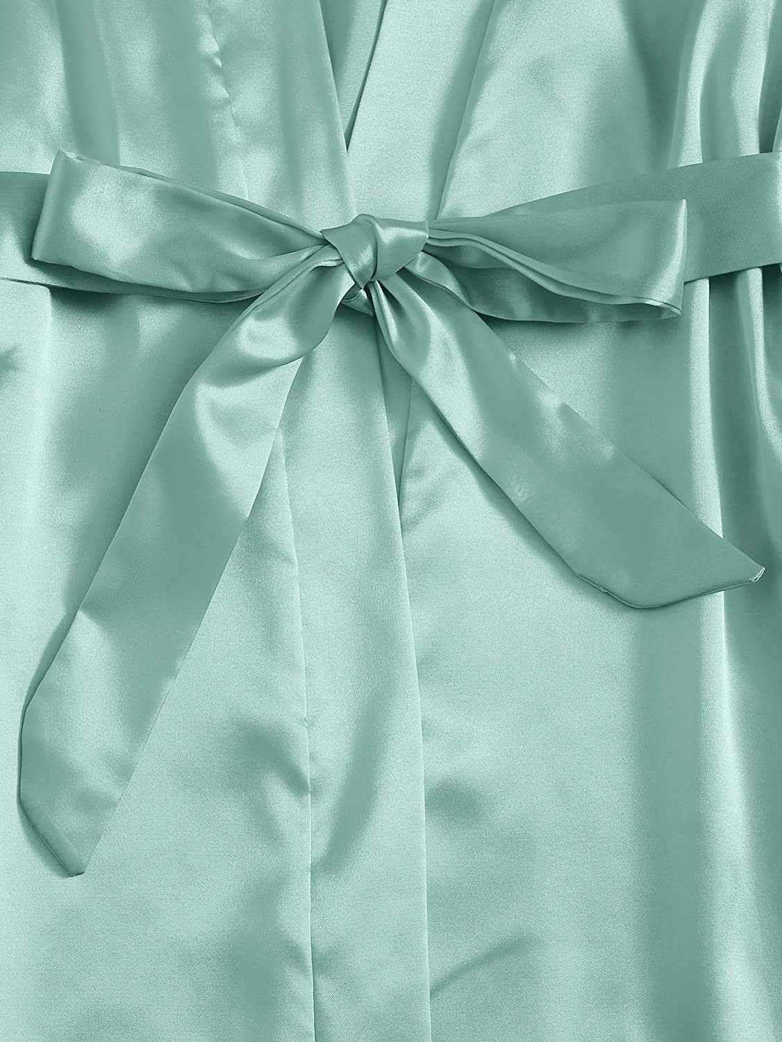 SOLY HUX Women'S Sleepwear 4Pcs Floral Lace Trim Satin Cami Pajama Set with Robe Apparel & Accessories > Clothing > Sleepwear & Loungewear > Pajamas Kylie Max