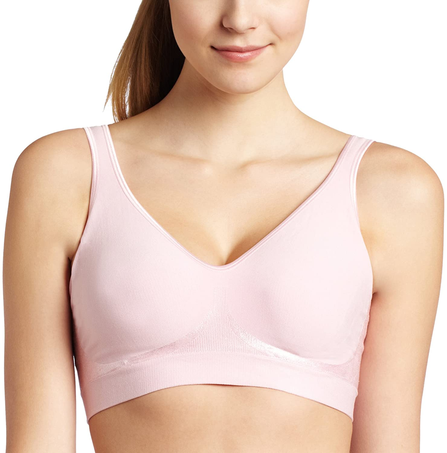 Bali Women'S Comfort Revolution Wirefree Bra with Smart Sizes DF3484 Apparel & Accessories > Clothing > Underwear & Socks > Shapewear Bali