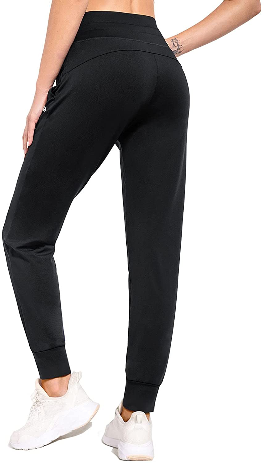 BALEAF Women'S Fleece Lined Pants Water Resistant Sweatpants High Waisted Thermal Joggers Winter Running Hiking Pockets Apparel & Accessories > Clothing > Activewear Kylie Max