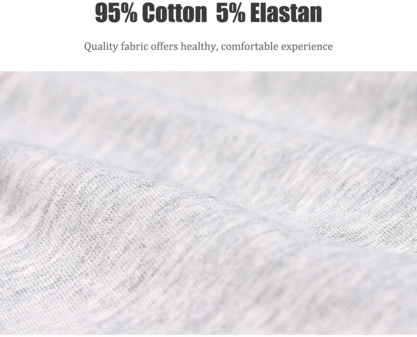 LYYTHAVON Women’S Underwear Soft Breathable Cotton Brief Ladies Panties 5-Pack Apparel & Accessories > Clothing > Underwear & Socks > Underwear LYYTHAVON