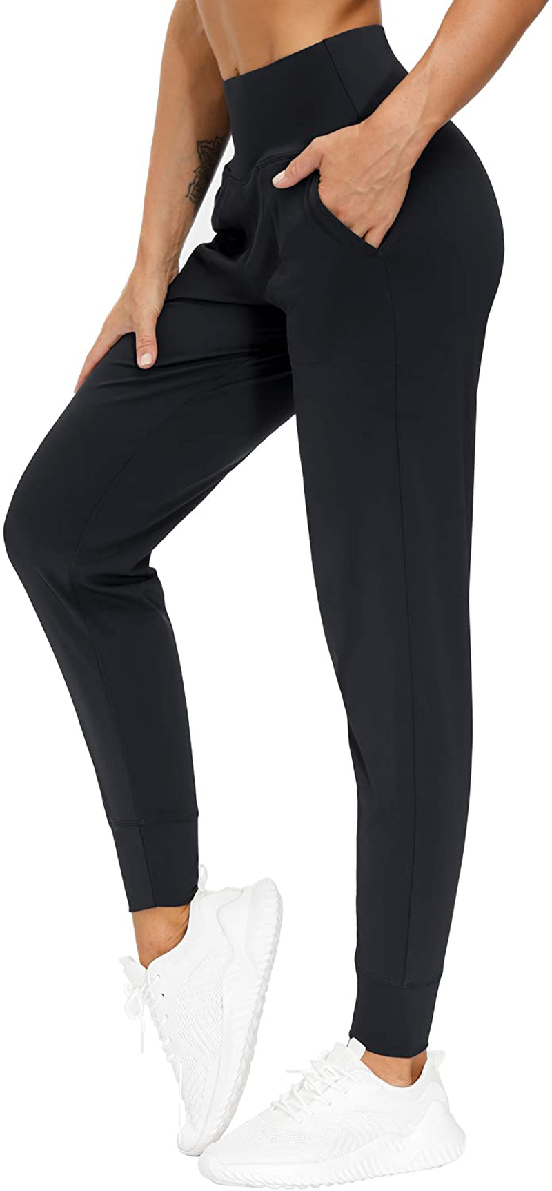THE GYM PEOPLE Women'S Joggers Pants Lightweight Athletic Leggings Tapered Lounge Pants for Workout, Yoga, Running Apparel & Accessories > Clothing > Activewear Kylie Max