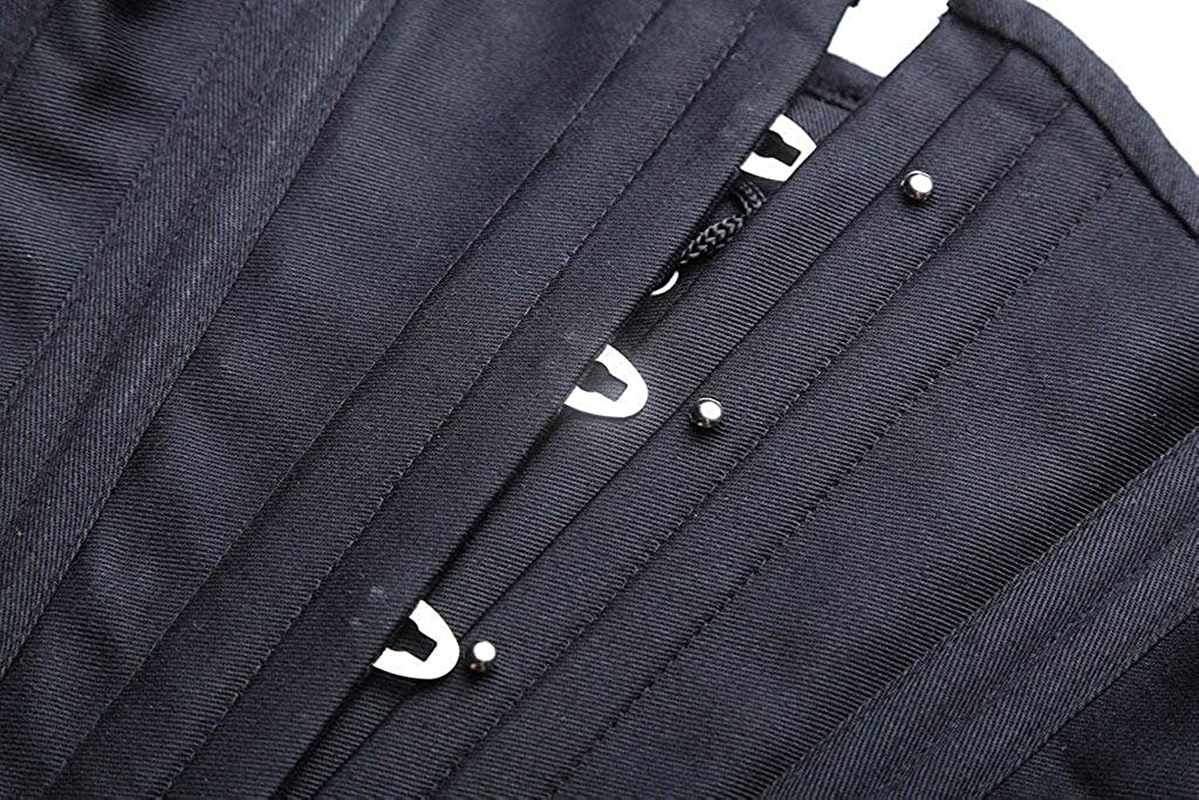 SHAPERX Women'S Heavy Duty Corset Double Steel Boned Waist Trainer Corsets Underbust Body Shaper Apparel & Accessories > Clothing > Underwear & Socks > Lingerie SHAPERX