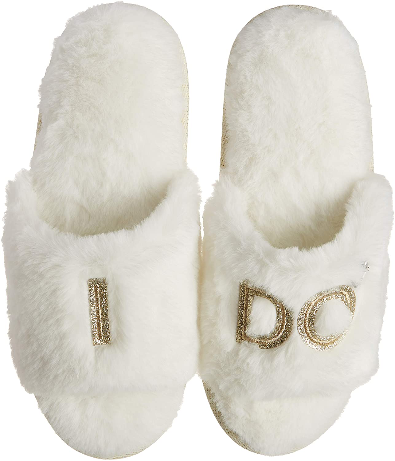 Dearfoams Women's Bridal I Do & I Do Crew Giftable Slide Slipper Arts & Entertainment > Party & Celebration > Gift Giving Dearfoams