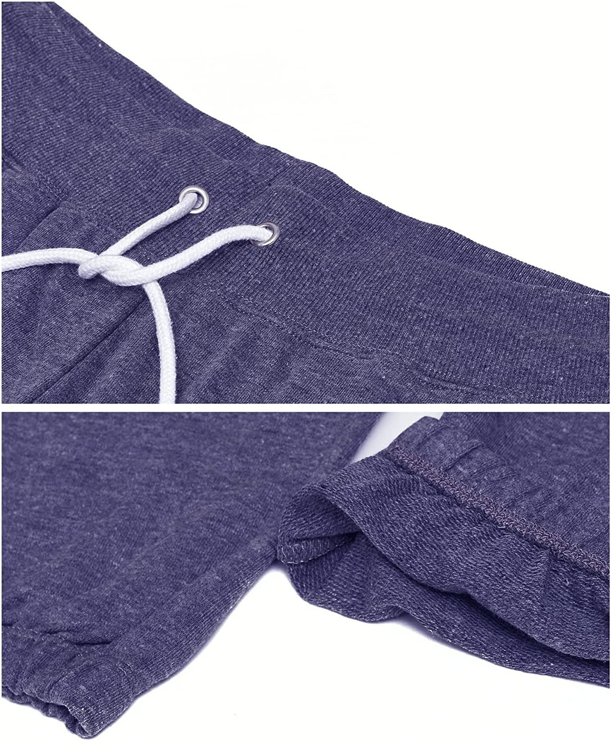 U.S. Polo Assn. Essentials Womens Sweatpants with Pockets - French Terry Jogger Sweats Apparel & Accessories > Clothing > Underwear & Socks > Underwear U.S. Polo Assn.