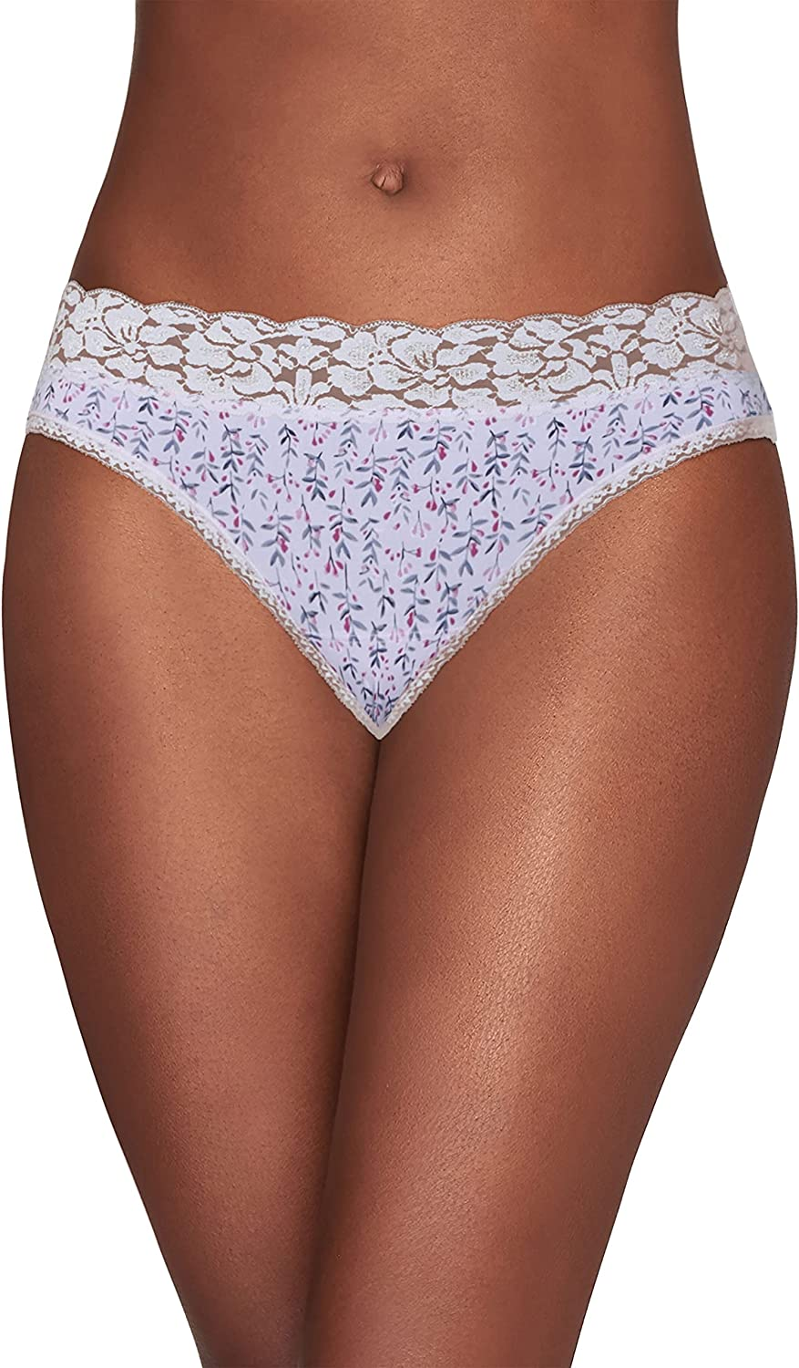 Vanity Fair Women'S Flattering Lace Panties Apparel & Accessories > Clothing > Underwear & Socks > Underwear Vanity Fair Bikini - Floral Notes Print Bikini 5