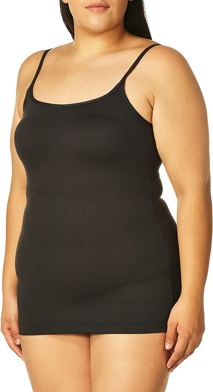 Maidenform Women'S Long Length Shapewear Camisole FL3266 Apparel & Accessories > Clothing > Underwear & Socks > Shapewear Flexees Women's IA - Shapewear Black 3X-Large