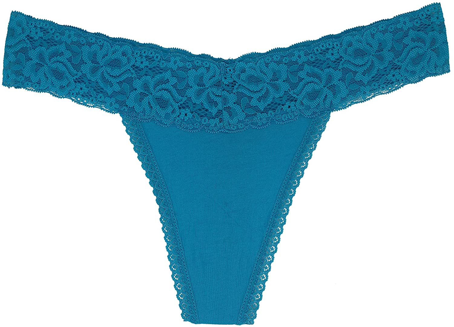 Women's Lace Thongs, T Back Low Waist See Through Panties Sexy Seamless V-Shape Design Lace Thongs for Women Apparel & Accessories > Clothing > Underwear & Socks > Underwear Delcroix