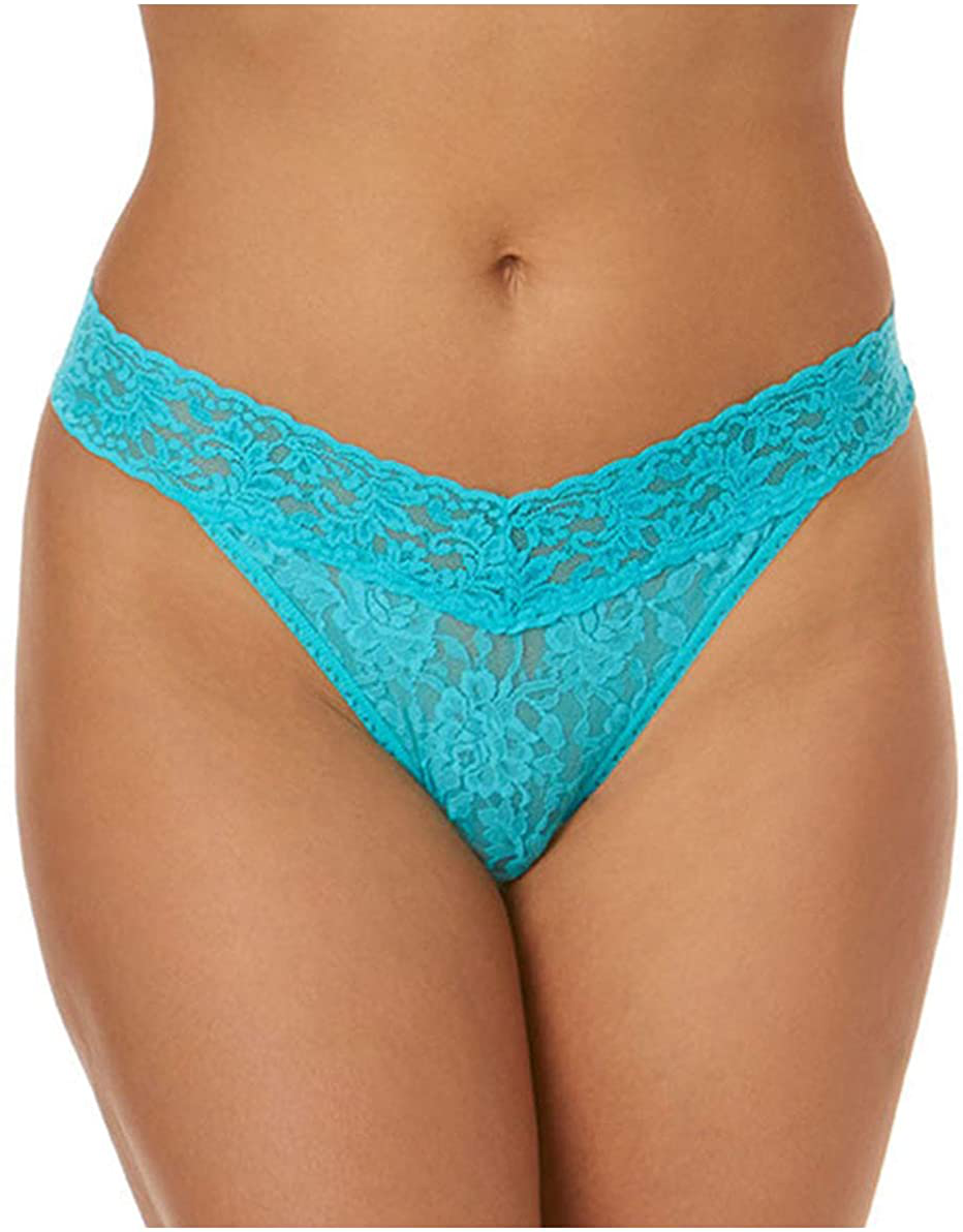 hanky panky Women's Signature Lace Original Rise Thong Apparel & Accessories > Clothing > Underwear & Socks > Underwear hanky panky