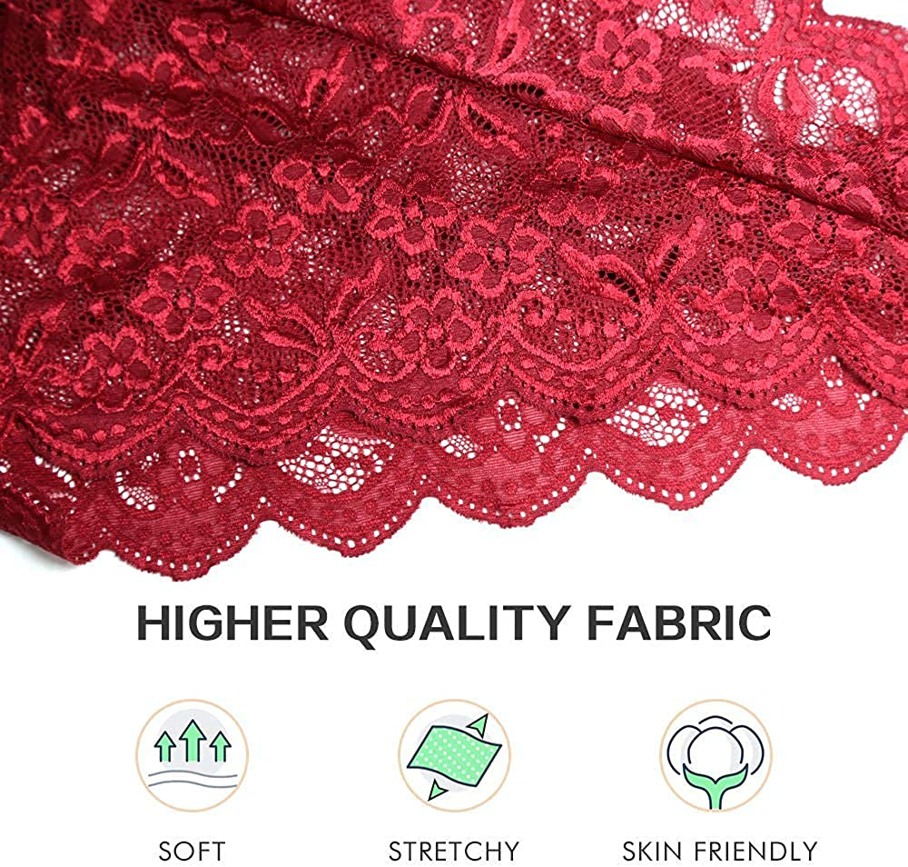 Women One Piece Lingerie Lace Sexy Baby Dolls Teddy Sleepwear Deep V Bodysuit Teddies Lingerie Apparel & Accessories > Clothing > Underwear & Socks > Lingerie CUTER