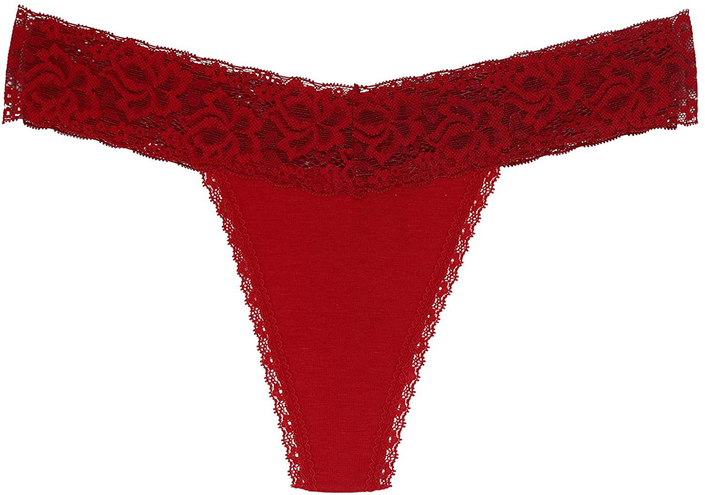 Women's Lace Thongs, T Back Low Waist See Through Panties Sexy Seamless V-Shape Design Lace Thongs for Women Apparel & Accessories > Clothing > Underwear & Socks > Underwear Delcroix