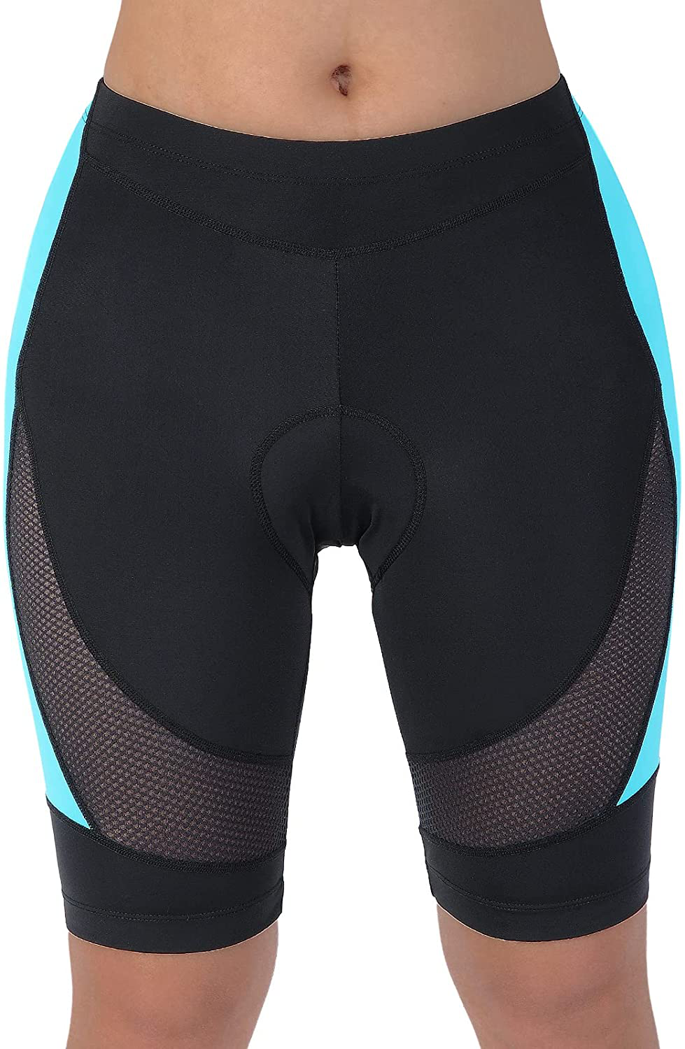 Beroy Bike Shorts Women 3D Gel Padded with Pocket Indoor- Outdoor Cycling Spining - Shorts Apparel & Accessories > Clothing > Shorts Kylie Max