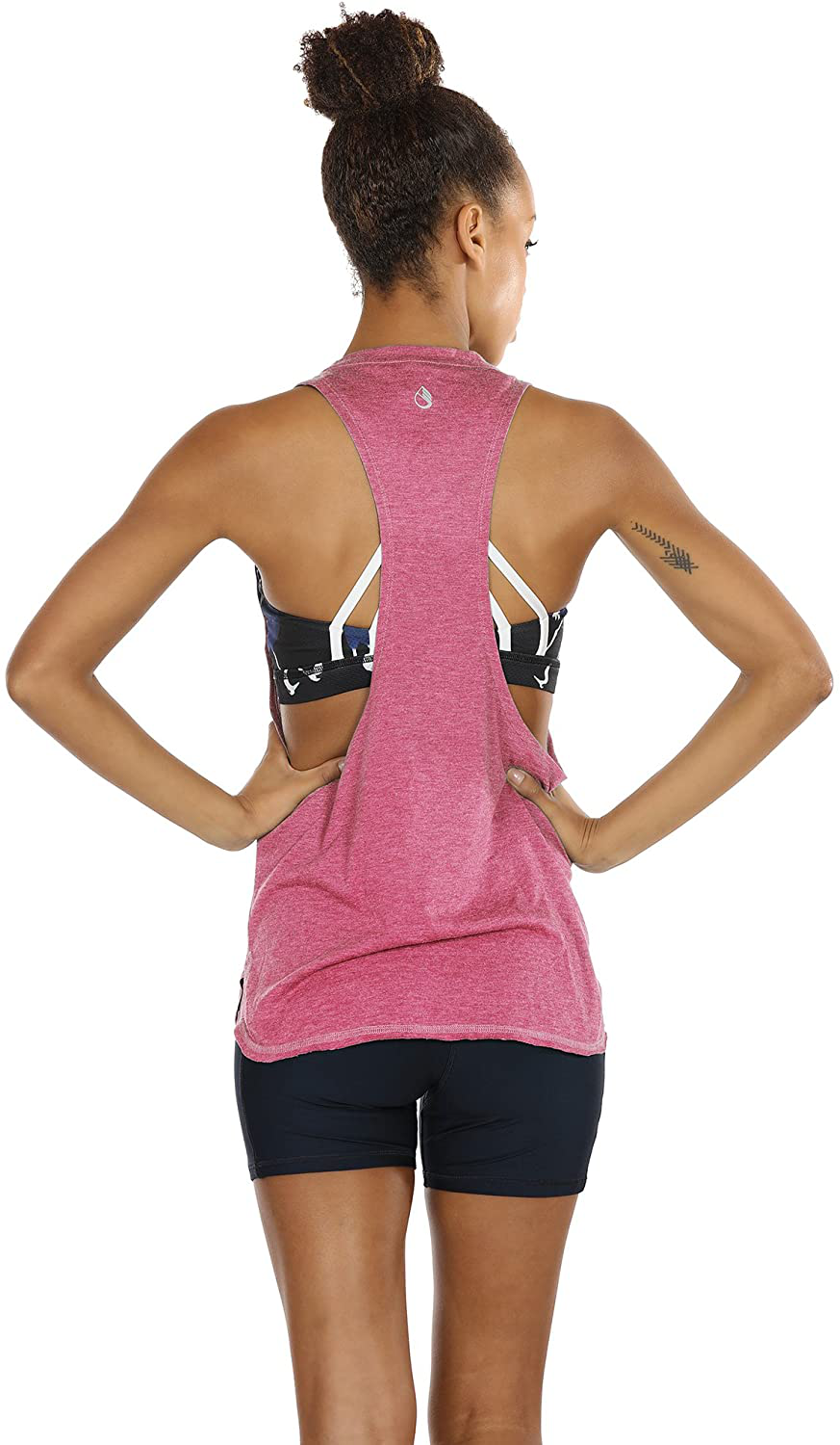 Icyzone Workout Tank Tops for Women - Running Muscle Tank Sport Exercise Gym Yoga Tops Athletic Shirts(Pack of 3) Apparel & Accessories > Clothing > Activewear Kylie Max