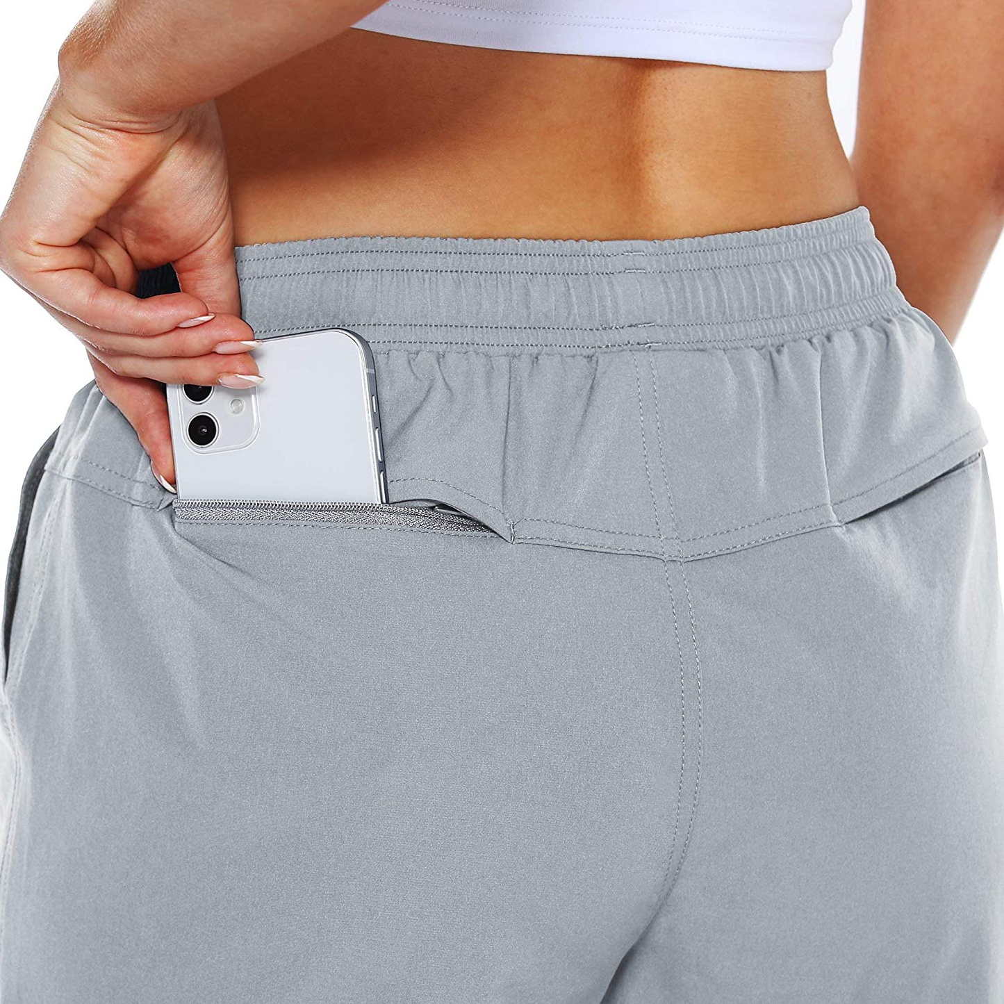 Willit Women'S 5" Hiking Shorts Golf Athletic Outdoor Shorts Quick Dry Workout Summer Water Shorts with Pockets Apparel & Accessories > Clothing > Shorts Kylie Max