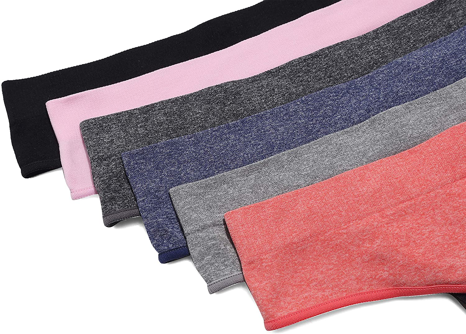 Imakokoni Seamless Thongs for Women No Show 6 Pack Women's Nylon Spandex Thong Underwear Apparel & Accessories > Clothing > Underwear & Socks > Underwear imakokoni