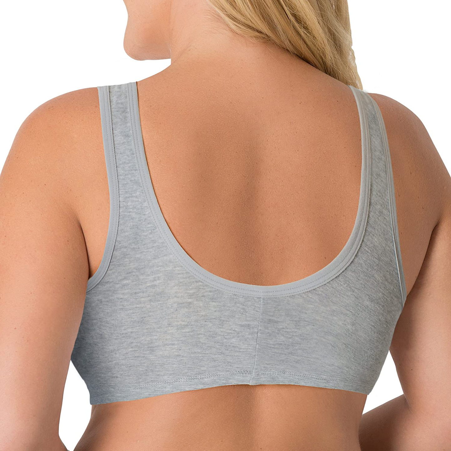 Fruit of the Loom Women'S Comfort Front Close Sport Bra with Mesh Straps Apparel & Accessories > Clothing > Underwear & Socks > Bras Kylie Max