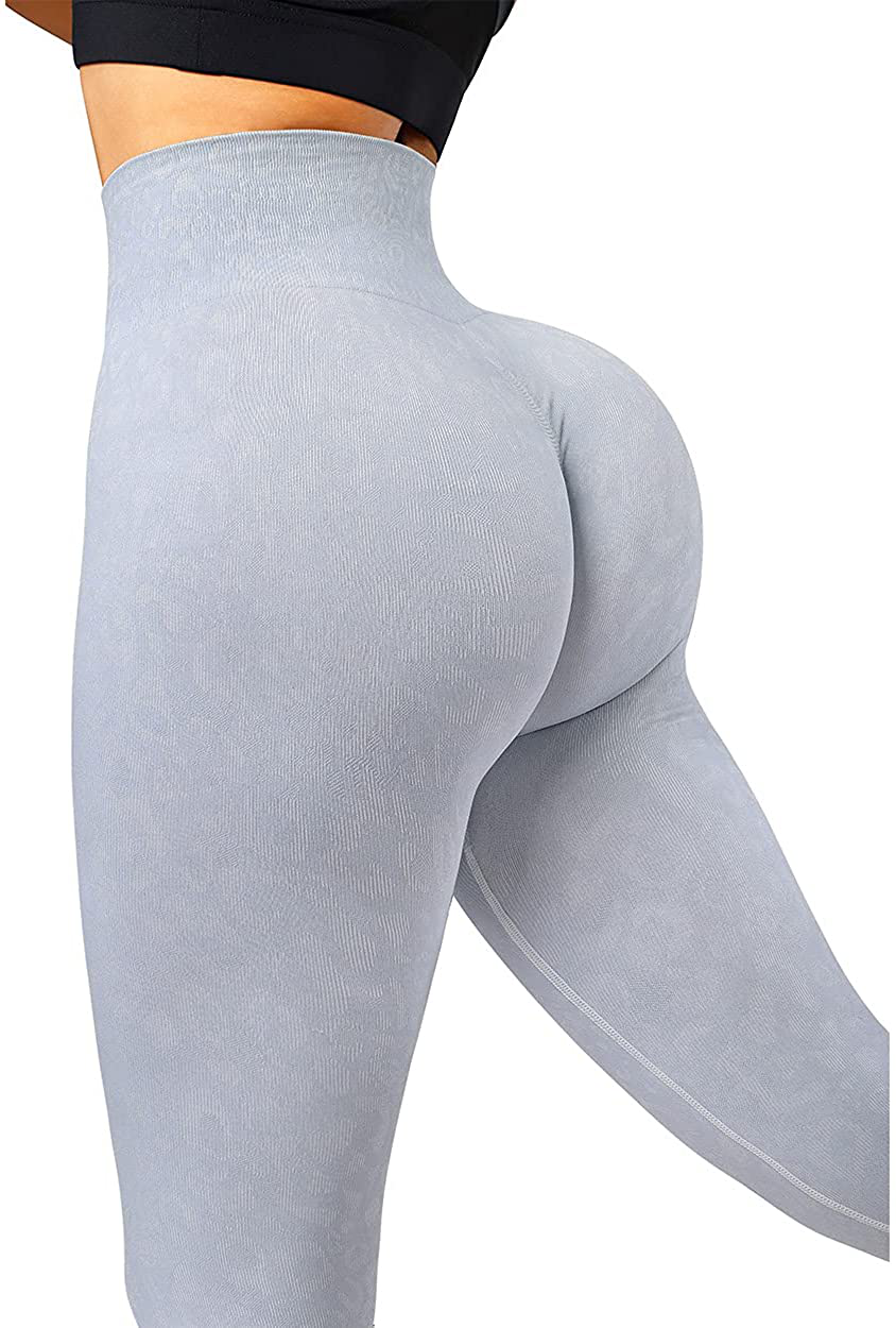 SUUKSESS Women Scrunch Butt Lifting Seamless Leggings Booty High Waisted Workout Yoga Pants Apparel & Accessories > Clothing > Activewear SUUKSESS