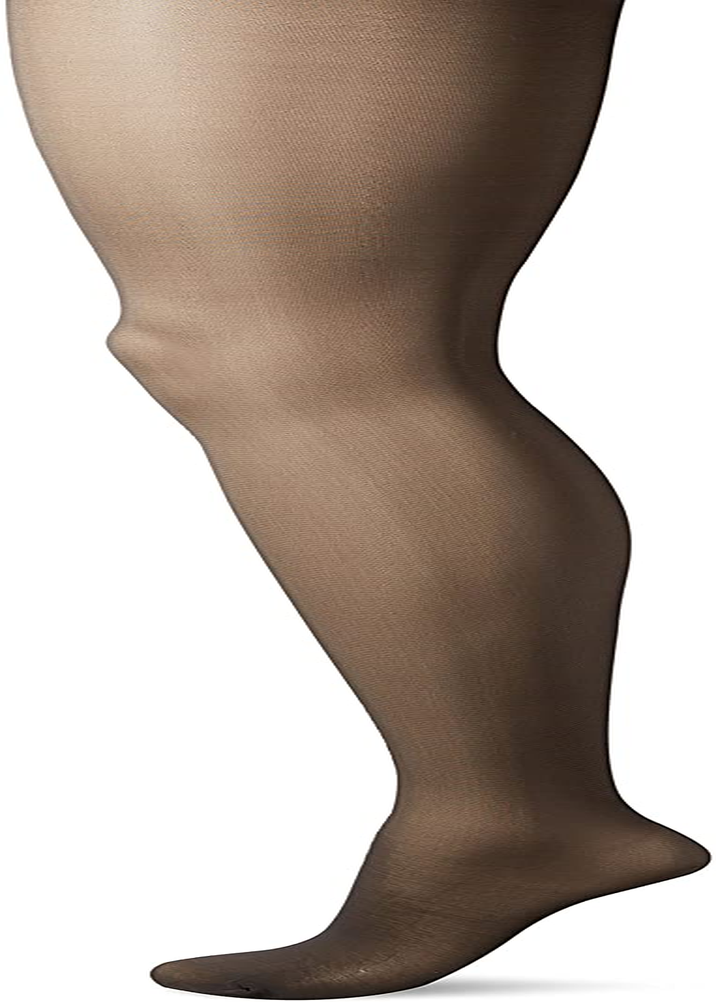 L'Eggs Women'S Sheer Energy Sheer Toe Pantyhose Apparel & Accessories > Clothing > Underwear & Socks > Shapewear L'eggs Off Black 1 B, 1-Pack