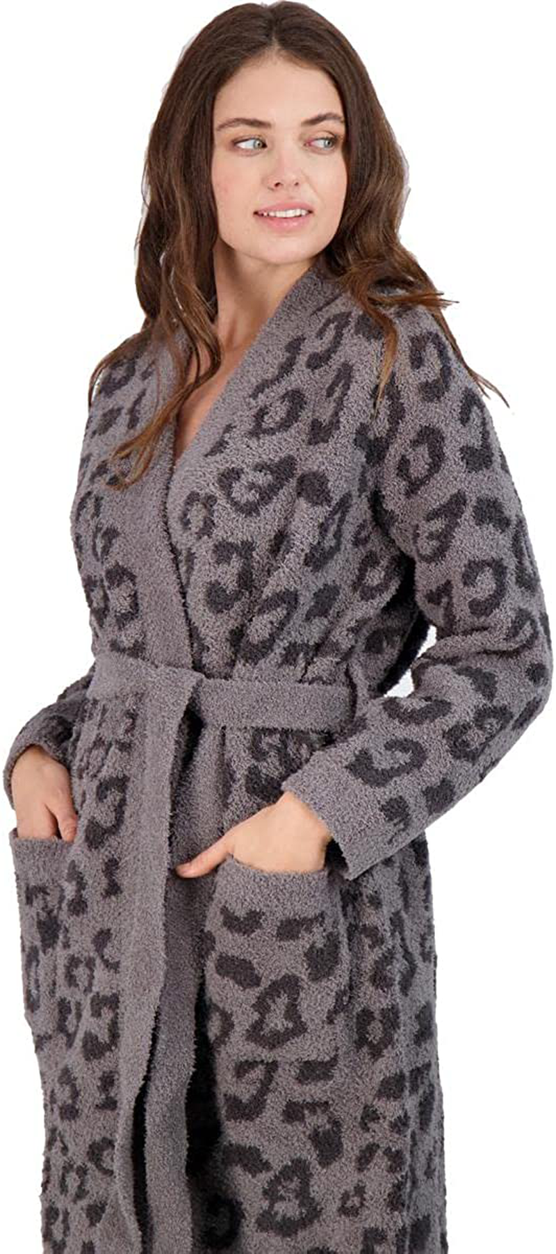 Barefoot Dreams Cozychic Barefoot in the Wild Robe Apparel & Accessories > Clothing > Sleepwear & Loungewear > Robes Kylie Max