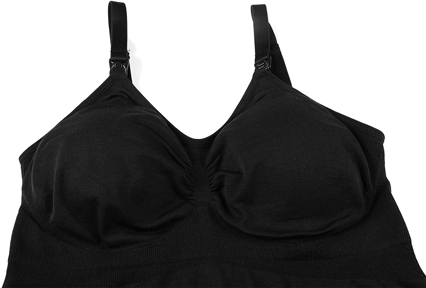 HOFISH Women'S Breast Feeding Tops,Maternity Nursing Cami with Build in Shelf Bra 3Pack Apparel & Accessories > Clothing > Activewear Kylie Max