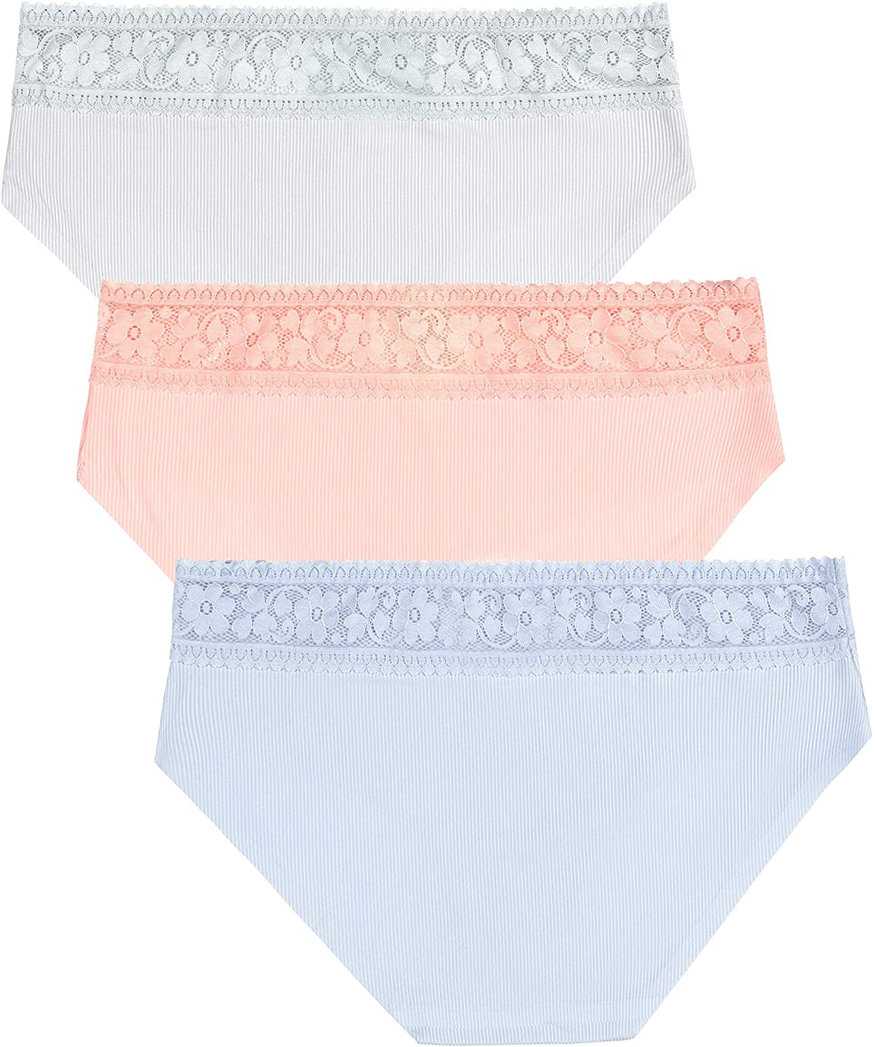 Jessica Simpson Women'S Underwear - Seamless Hipster Briefs (3/5/6 Pack) Apparel & Accessories > Clothing > Underwear & Socks > Underwear Jessica Simpson