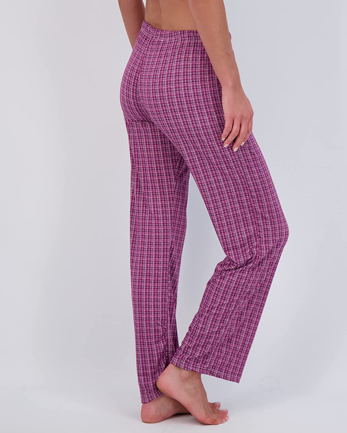 Real Essentials 3 Pack: Women’S Ultra-Soft Fleece Comfy Stretch Pajama Lounge Pants Elegant Sleepwear Apparel & Accessories > Clothing > Sleepwear & Loungewear > Pajamas Kylie Max
