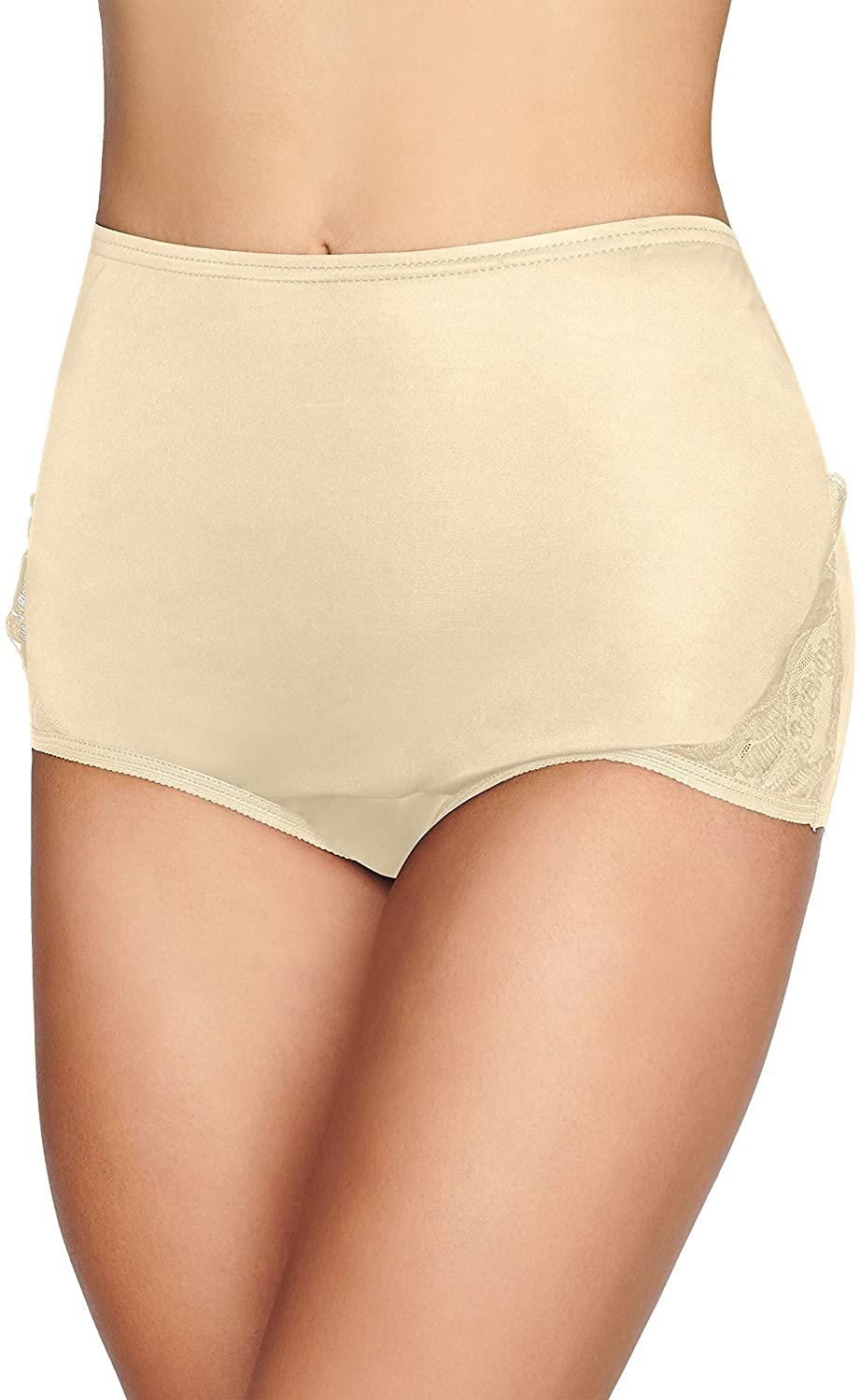 Vanity Fair Women'S Perfectly Yours Traditional Brief Panties Apparel & Accessories > Clothing > Underwear & Socks > Underwear Vanity Fair Lace Nouveau - Candleglow Lace Nouveau 8